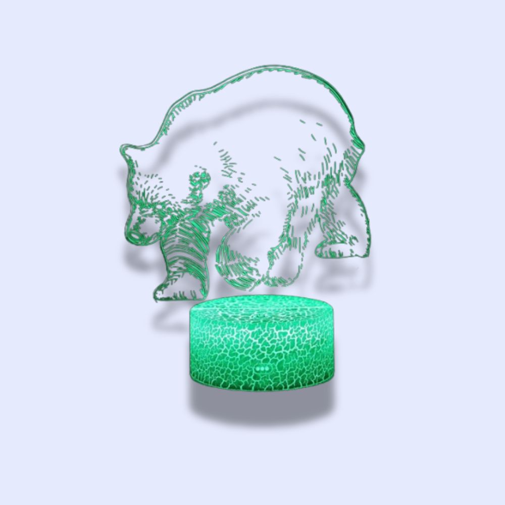 Veilleuse Ours Led Crack Base