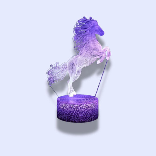 Veilleuse Cheval 16 color with remote