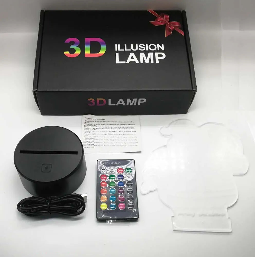 Veilleuse Lion Led 16 color with remote
