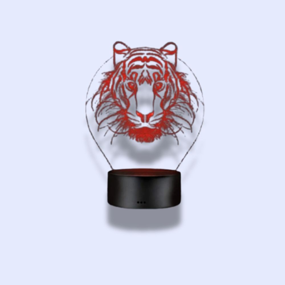 Veilleuse Lion Led 16 color with remote